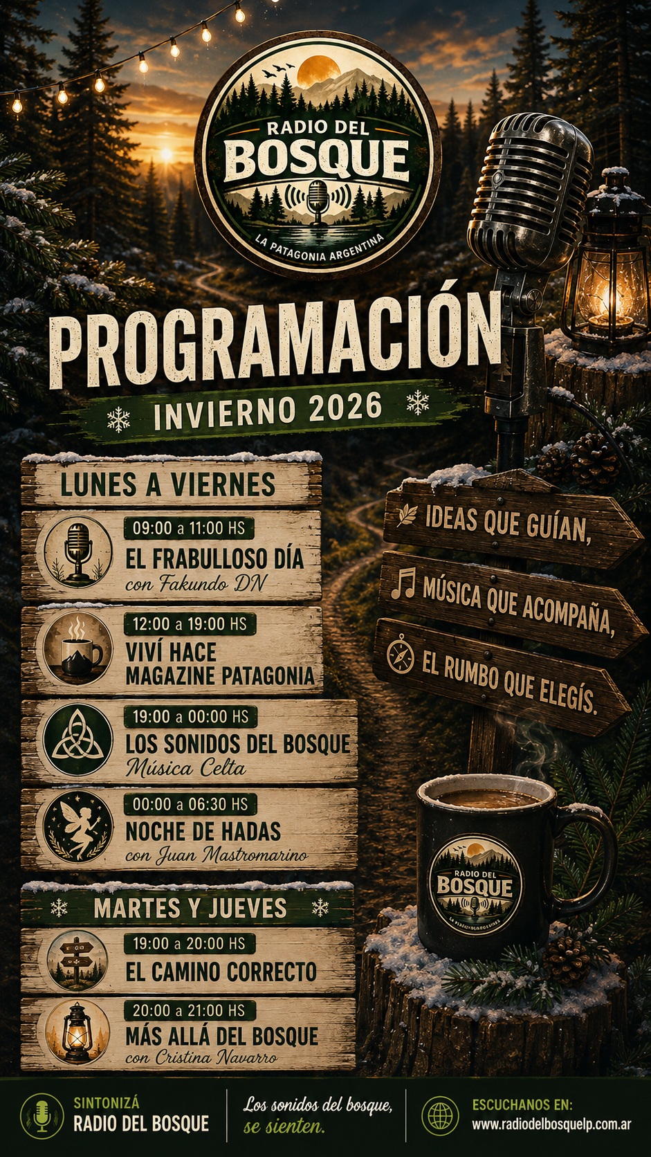 Novedad destacada de Radio del Bosque